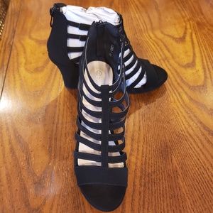 Black Gladiator Sandals